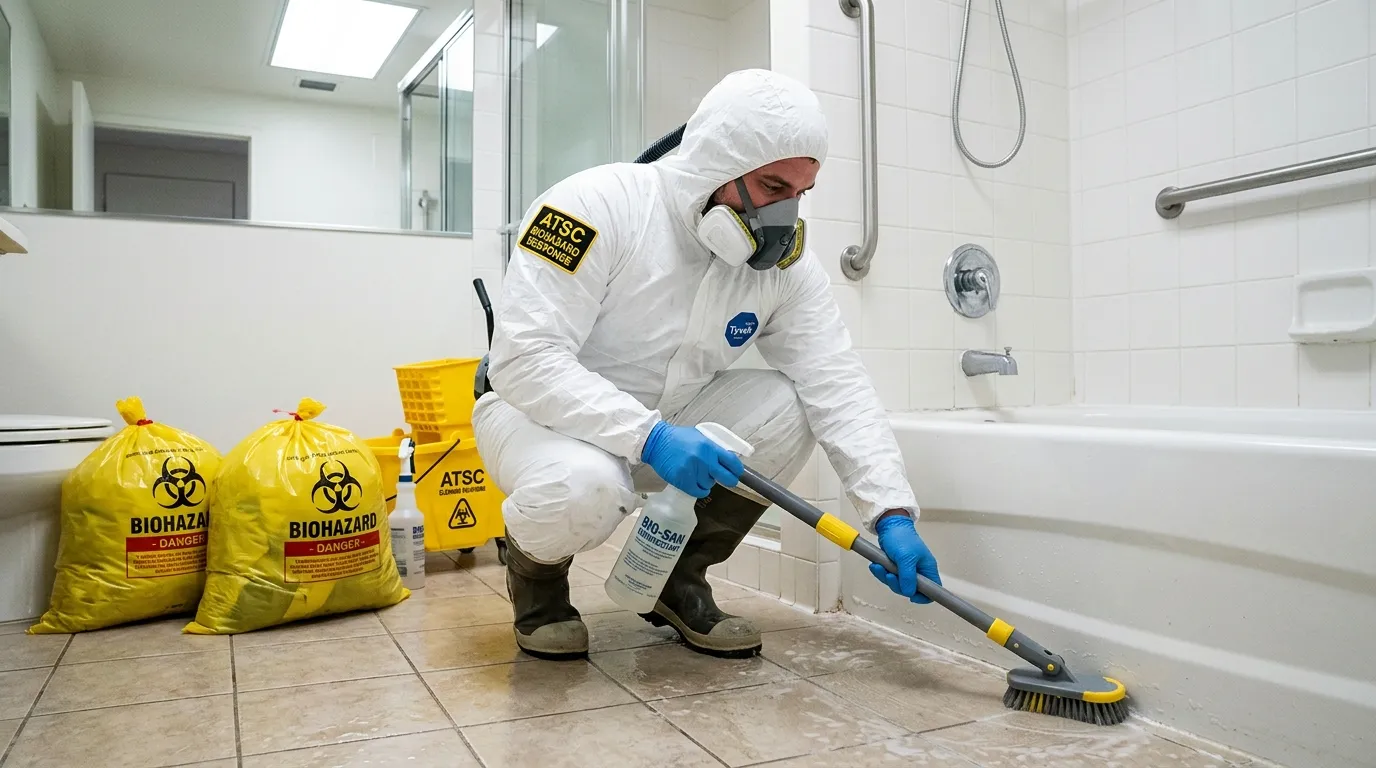 Decontamination equipment deployed for Blood Cleanup in Ardmore